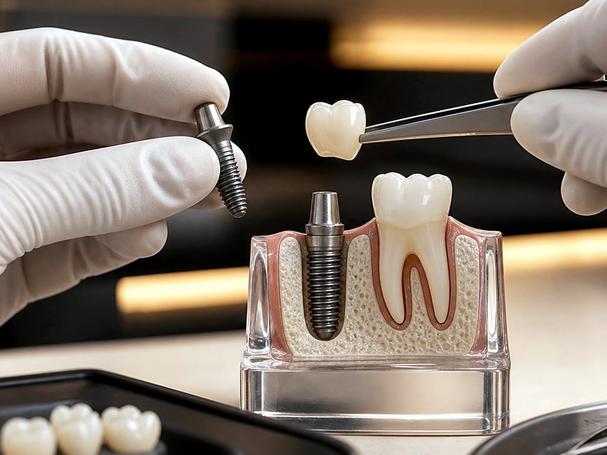 Avant implant dentaire à Tanger : dent manquante